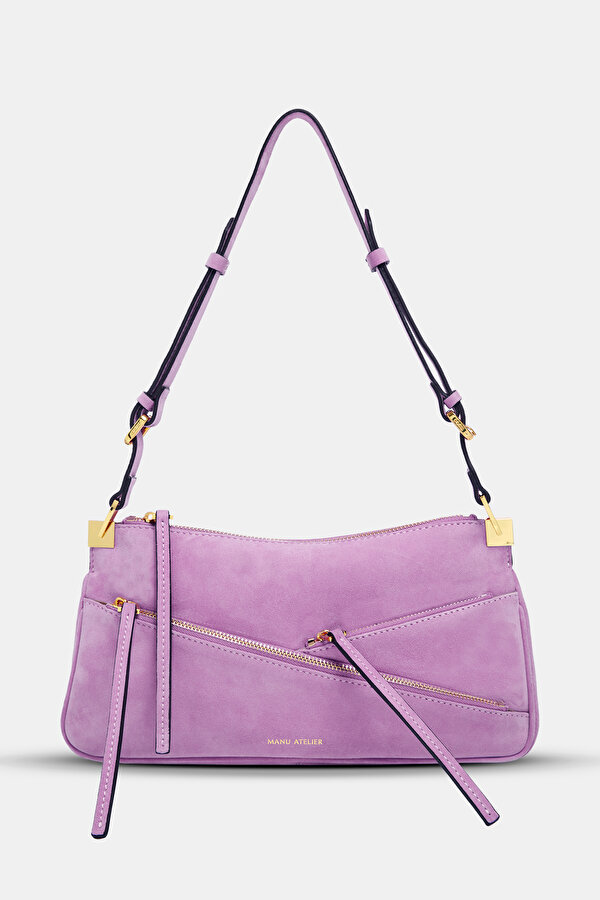 THREE ZIPPED BAGUETTE BAG