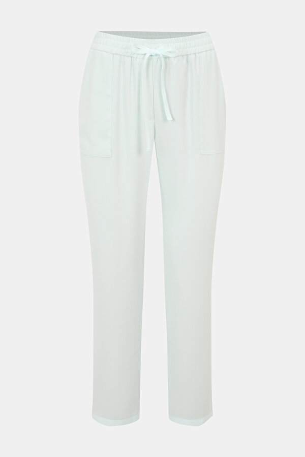 MİNT BELİ LASTİKLİ PANTOLON