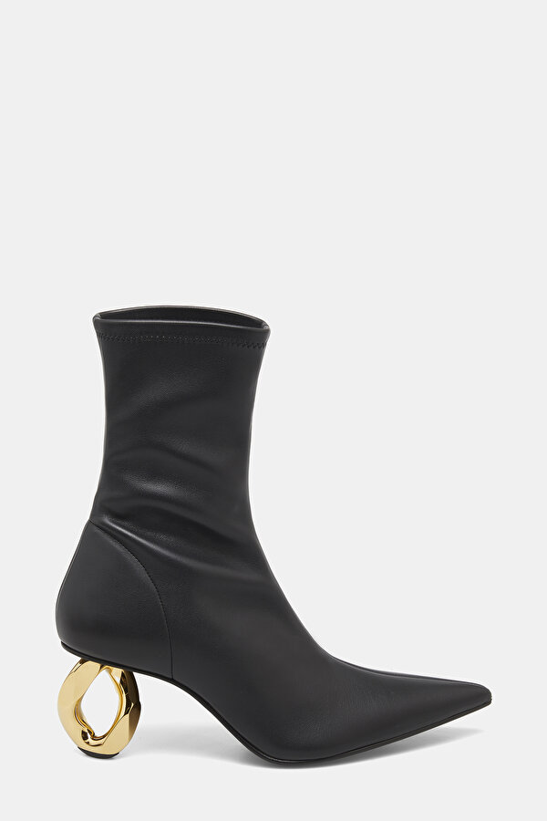 Black Leather Boot