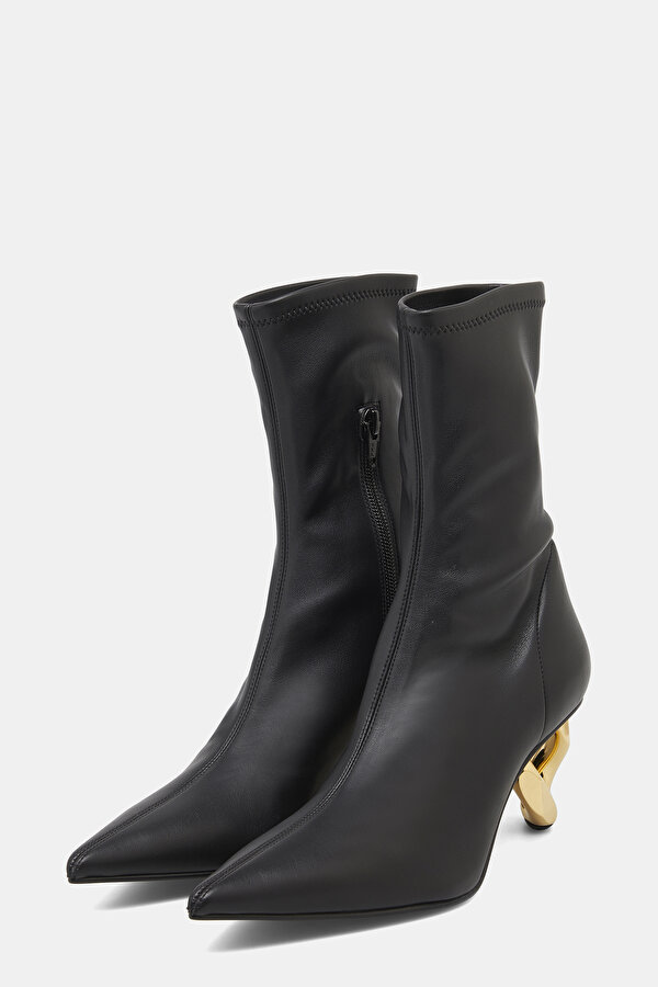 Black Leather Boot 2