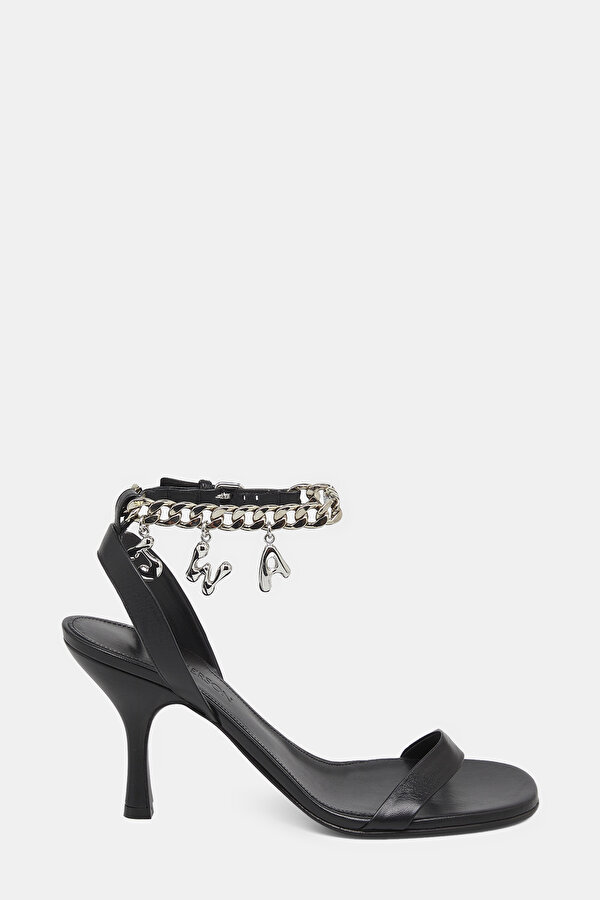 Silver Leather Shoe
