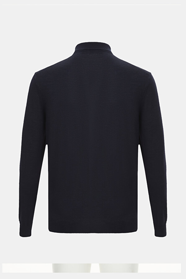 LACİVERT POLO YAKA TRİKO 2