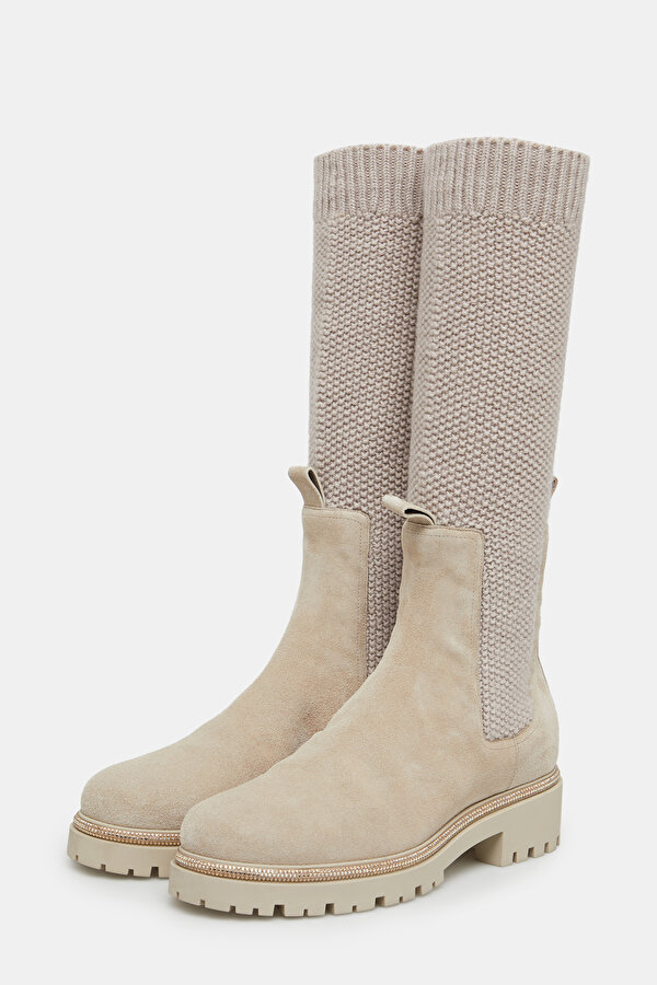 BEIGE SUEDE BOOT 2