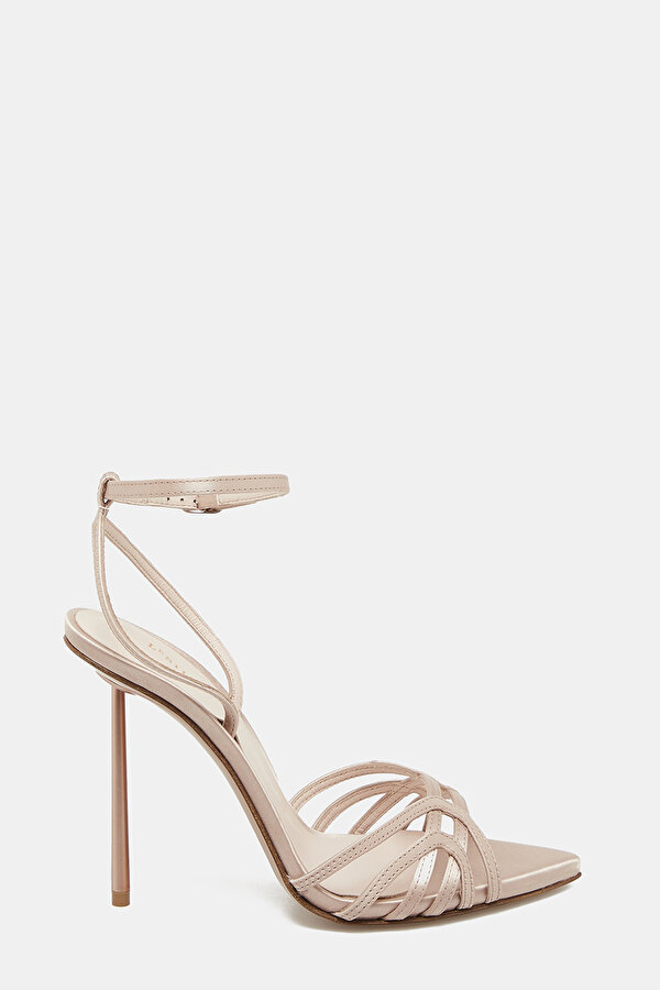 BEIGE SATIN SHOE