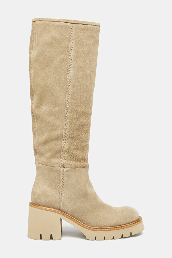 BEIGE SUEDE BOOT