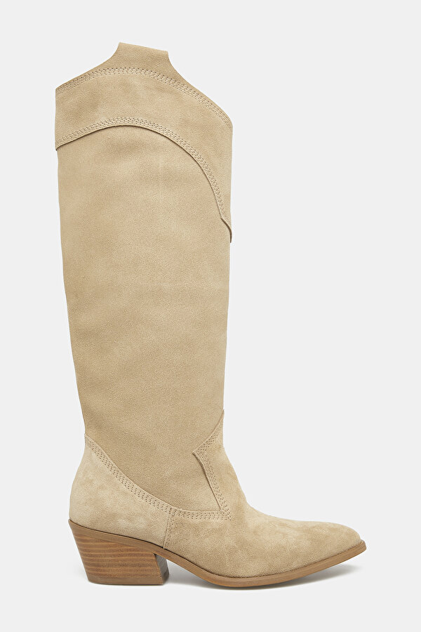 BEIGE SUEDE BOOT