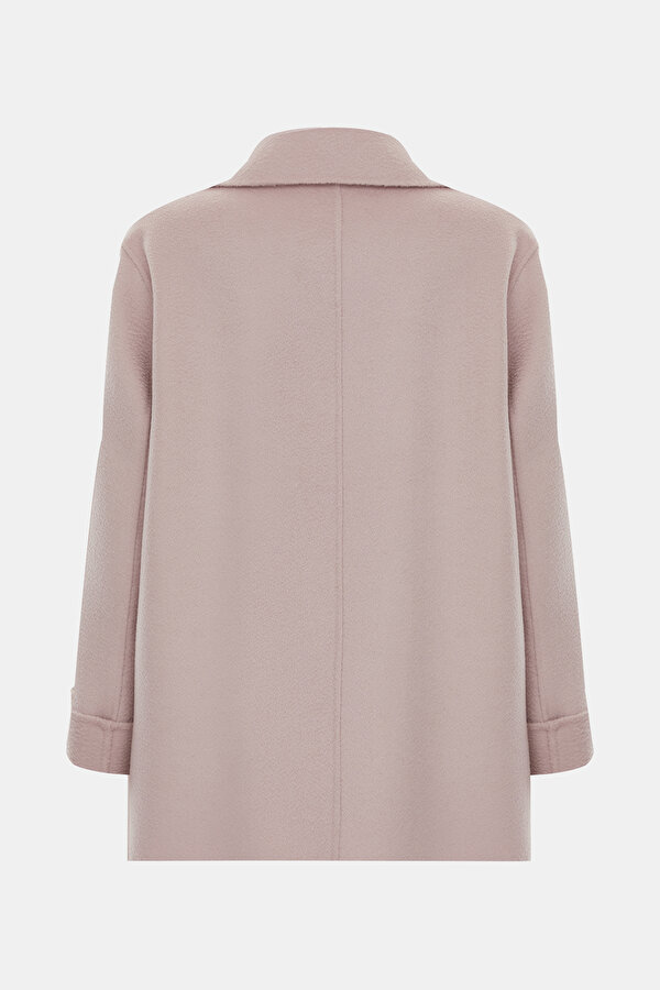 POWDER WOOL/CASHMERE SHORT REEFER JACKET 7