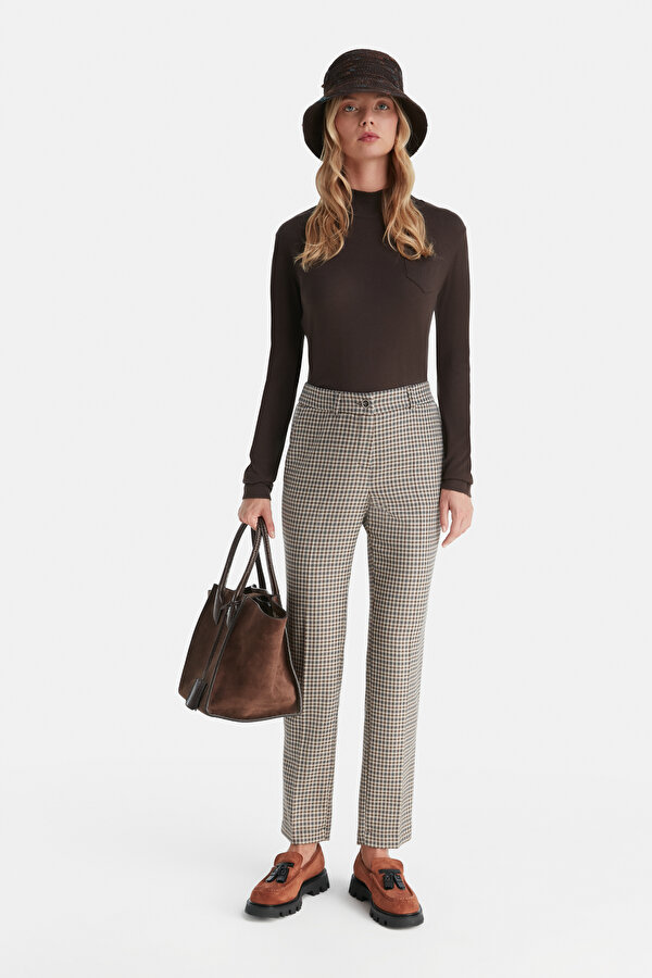 MULTICOLOR SKINNY LEG TROUSERS 2