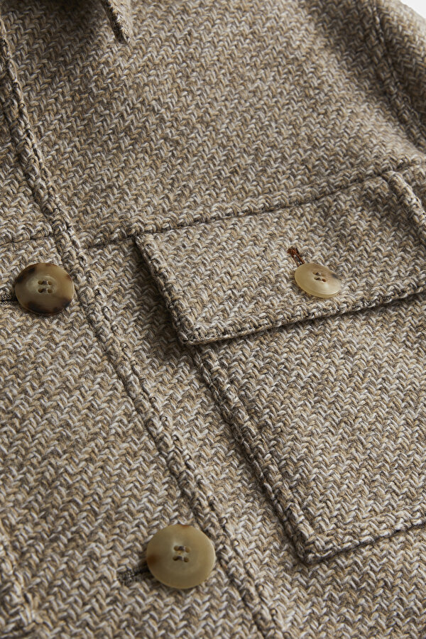 MUSTARD BUTTONED JACKET 7