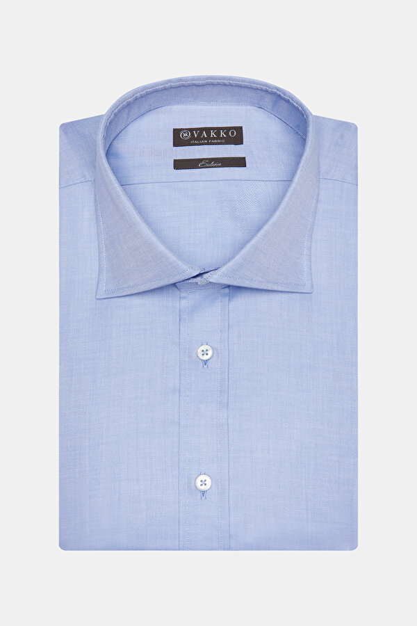 COMFORT BLUE CORDED SHIRT 2