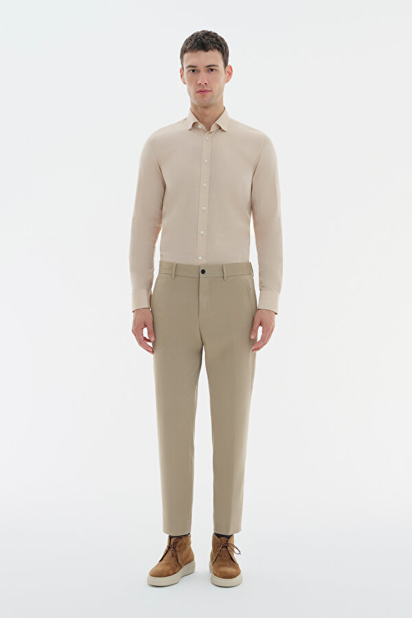 COMFORT BEIGE CORDED SHIRT