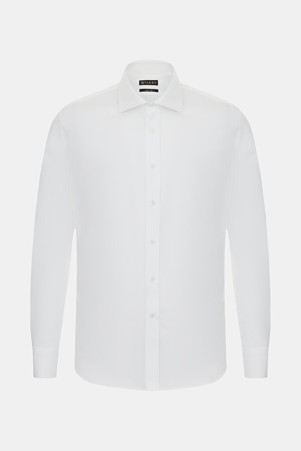 COMFORT WHITE POPLIN SHIRT