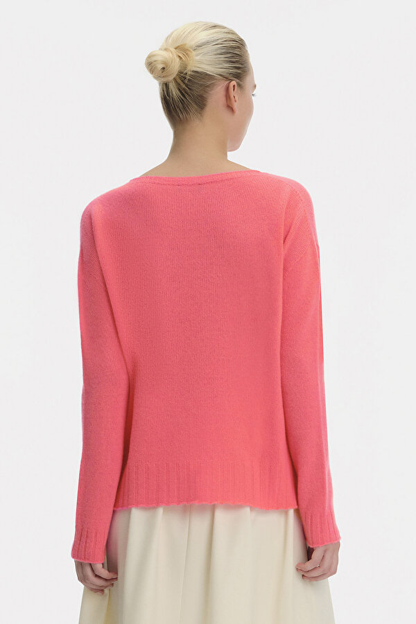 NEON PEMBE O YAKA TRİKO 2