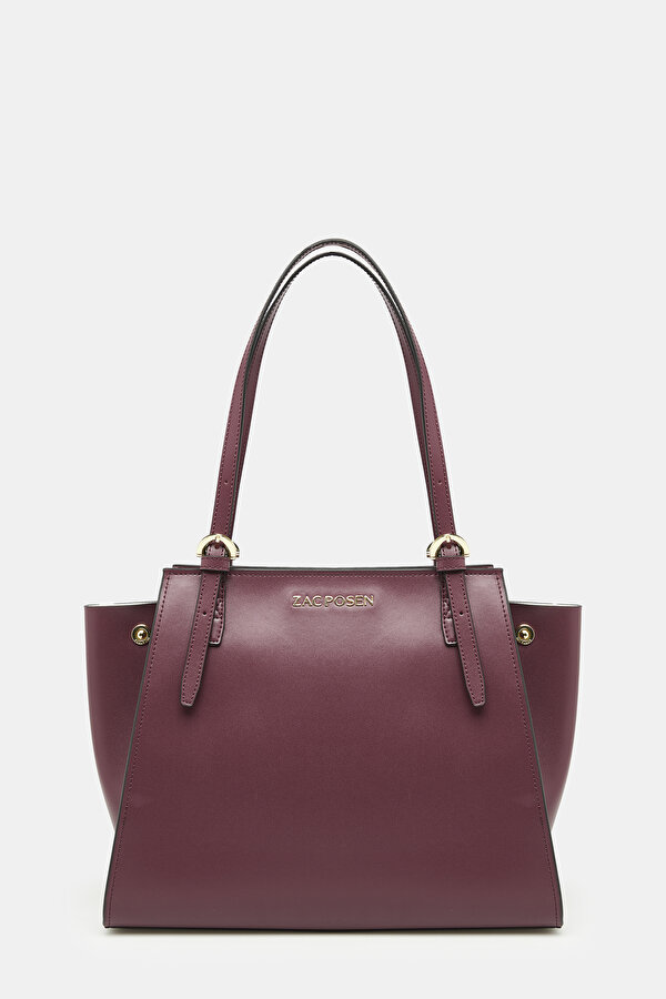 MAROON LEATHER BAG
