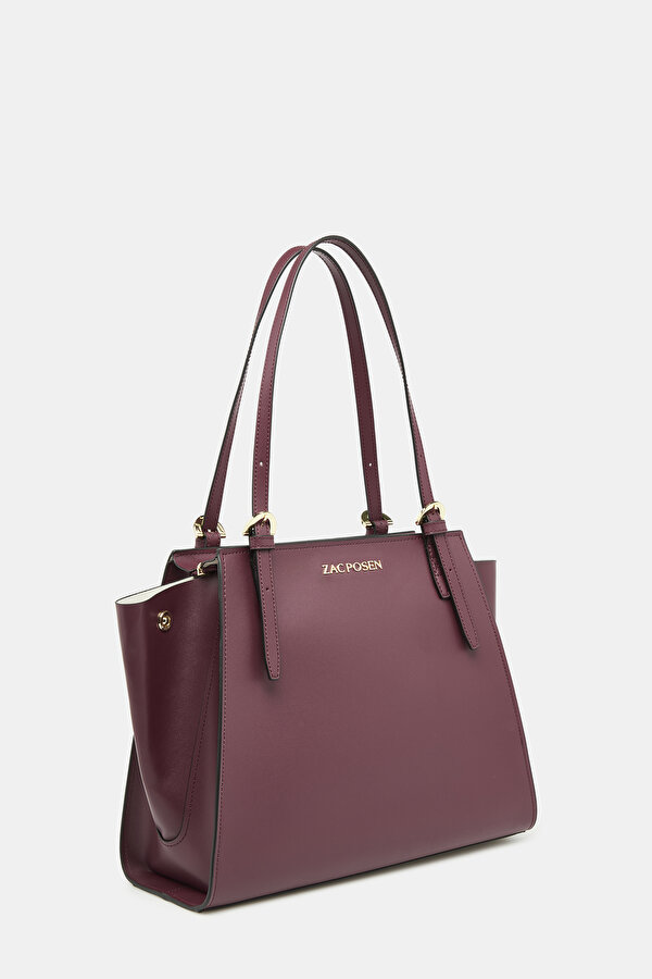 MAROON LEATHER BAG 2
