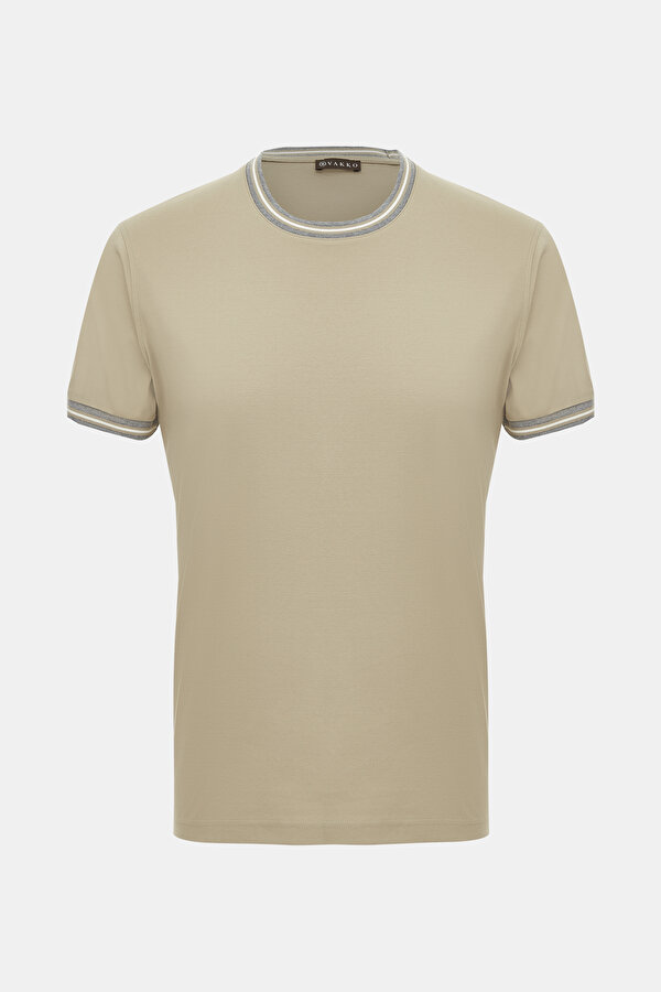 BEJ O YAKA T-SHIRT