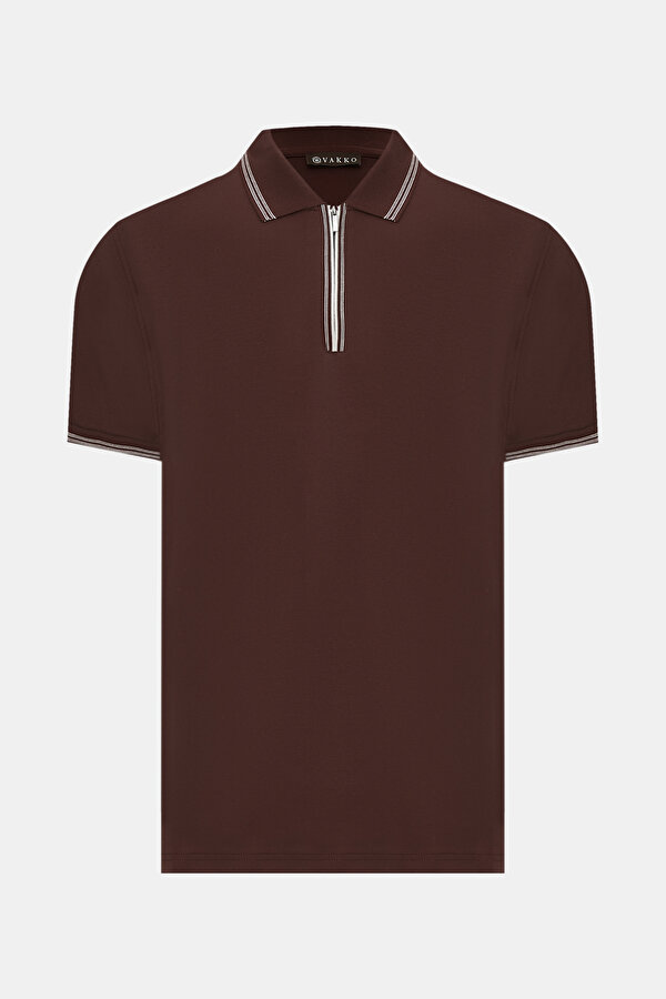 KİREMİT POLO YAKA T-SHIRT