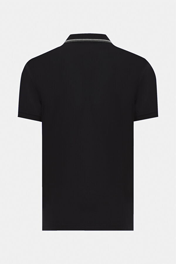 SİYAH POLO YAKA T-SHIRT 2
