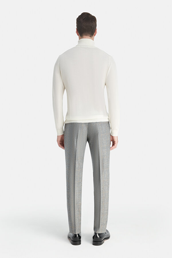 ECRU WOOL TRICOT JERSEY 2