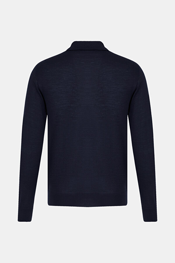 LACİVERT POLO YAKA TRİKO 2