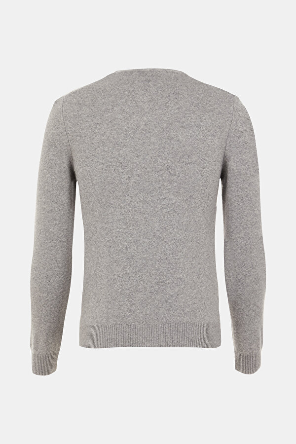 GREY CASHMERE TRICOT JERSEY 2