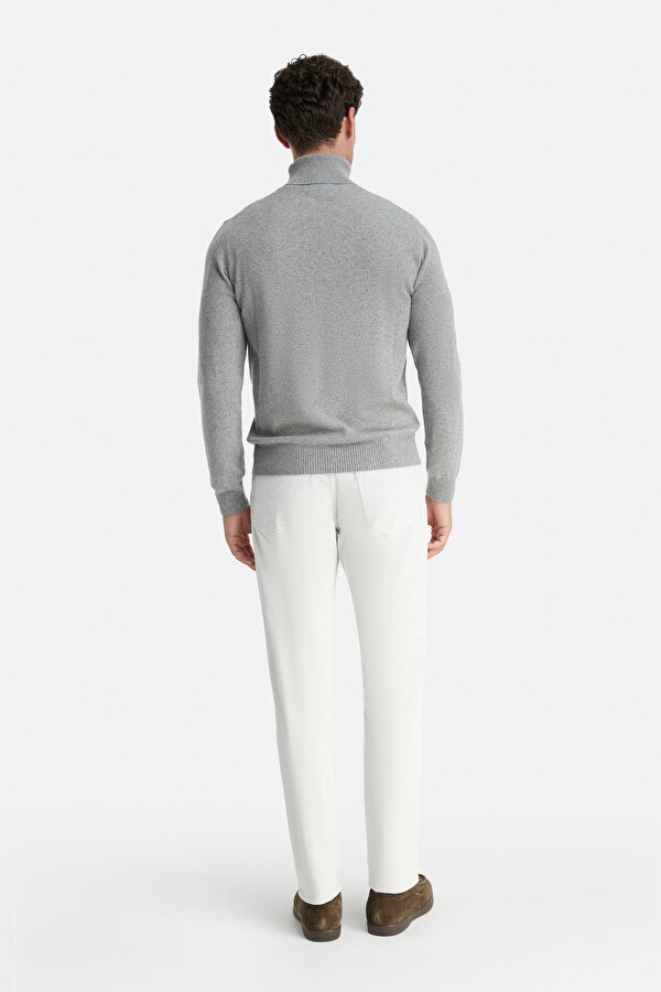 GREY CASHMERE TRICOT JERSEY 2