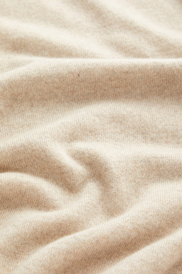 BEIGE CASHMERE TRICOT JERSEY 6