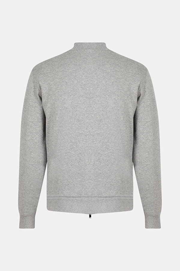 GRAY MELANGE SWEATSHIRT 2