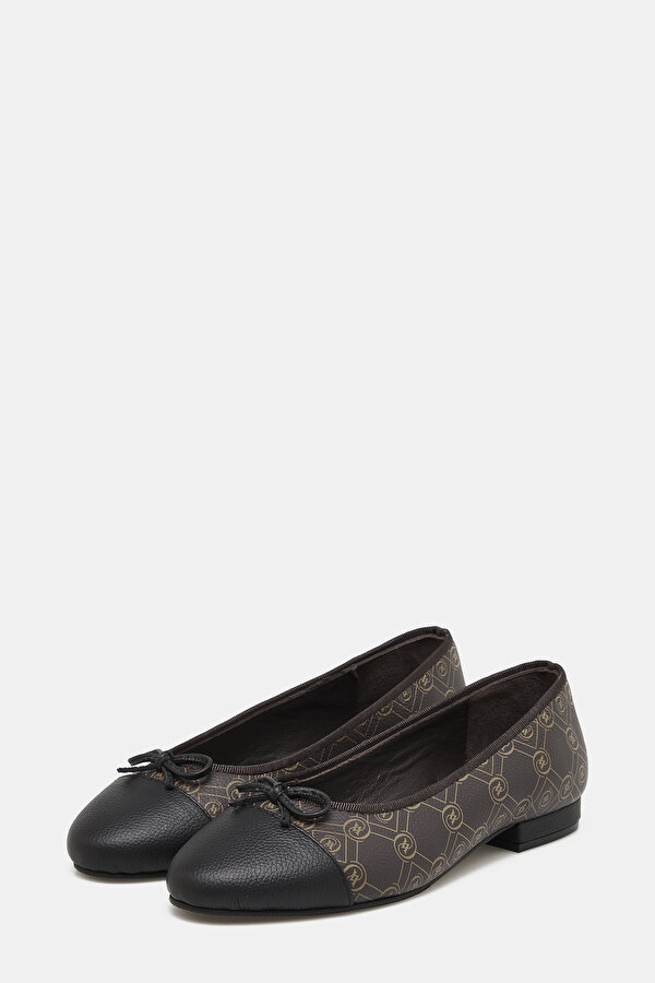 BLACK FLAT SHOES 2
