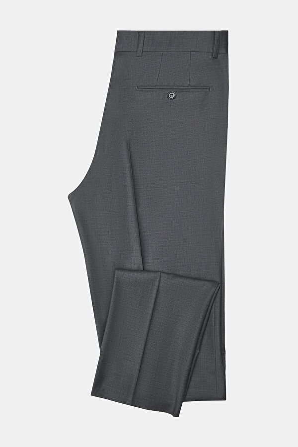 GRAY MELANGE TROUSERS 2