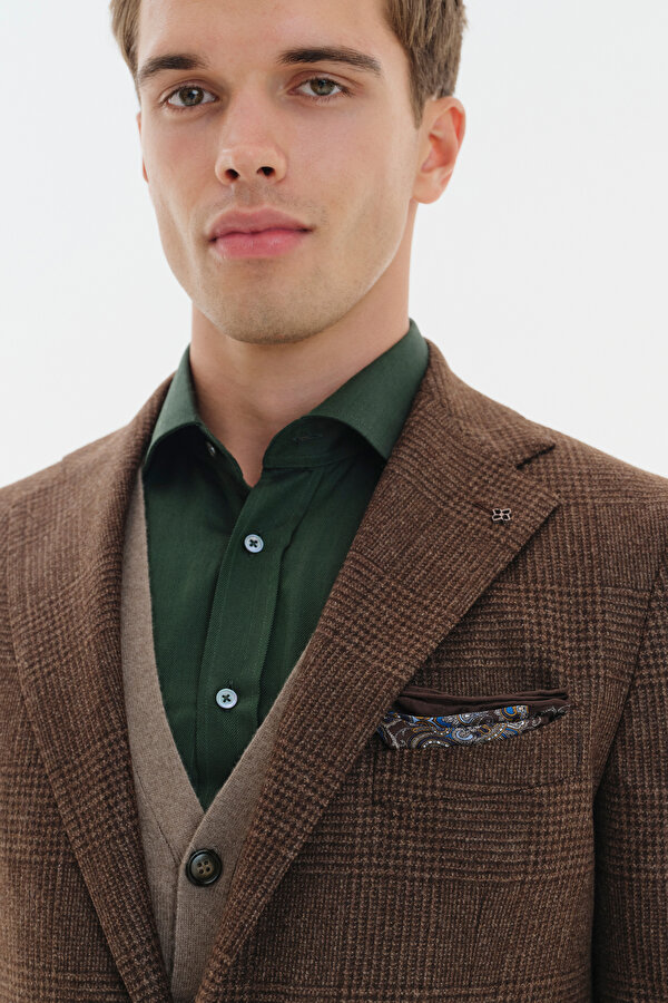BROWN JACKET