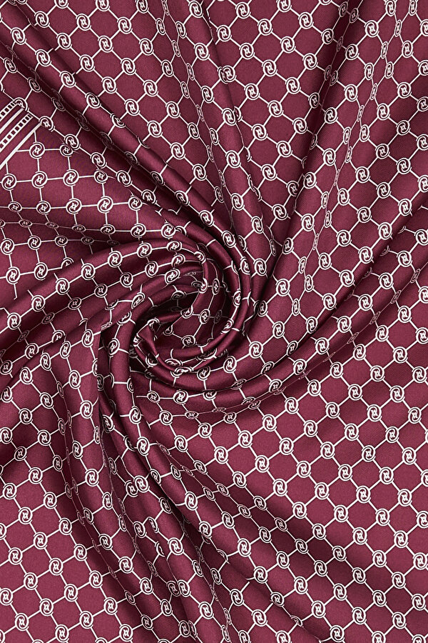 MONOGRAM TWILL SHAWL 2