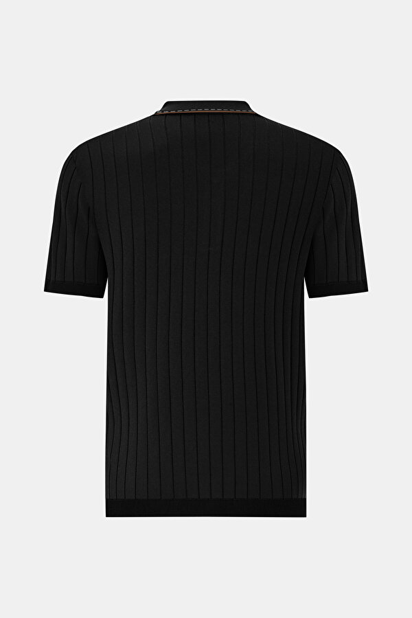 SİYAH POLO YAKA TRİKO 2