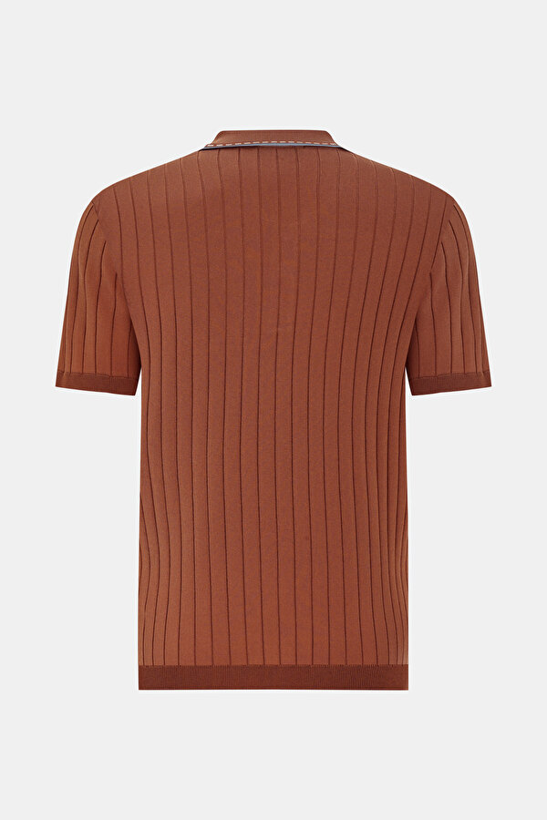 KİREMİT POLO YAKA TRİKO 2