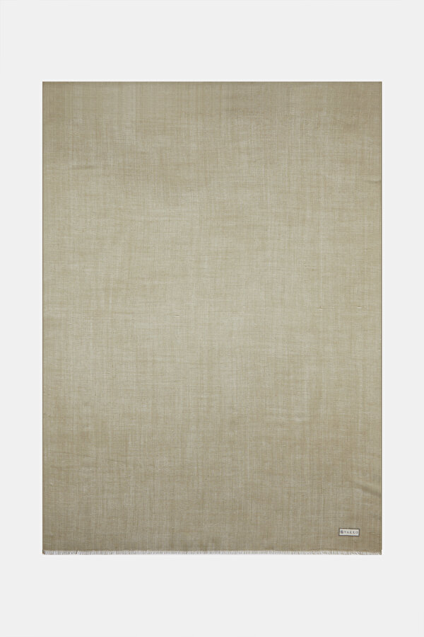 SAND CASHMERE/SILK SHAWL