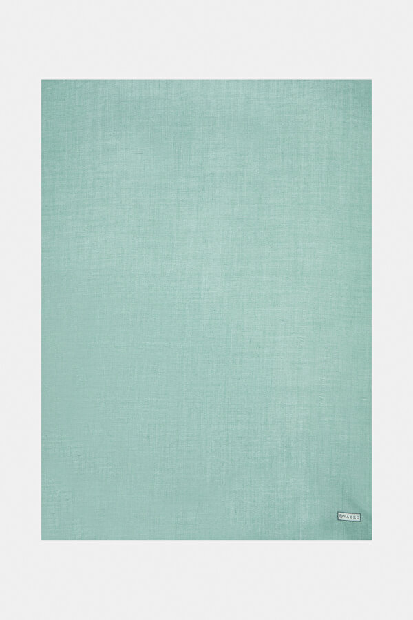 TURQUOISE CASHMERE/SILK SHAWL