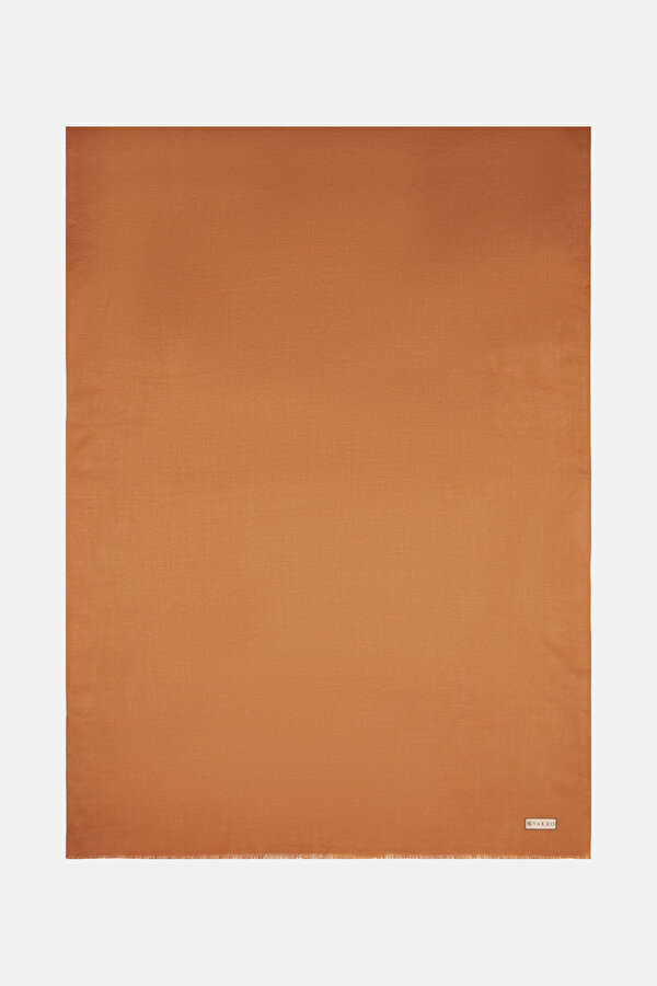 CINNAMON VOILE SILK SHAWL
