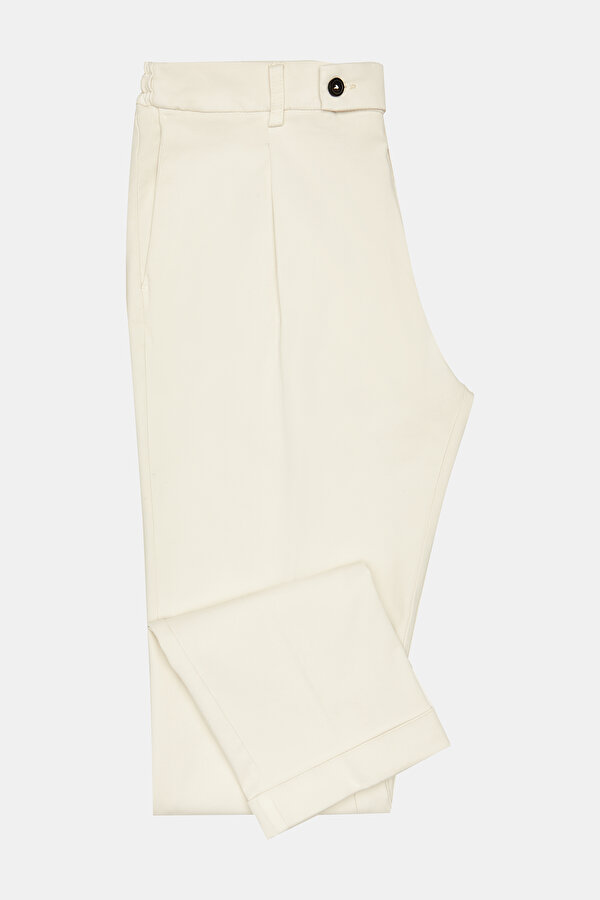 CREAM TROUSERS