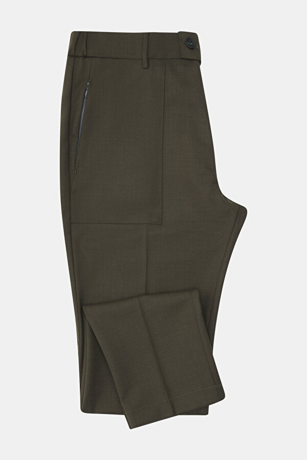 DARK GREEN TROUSERS
