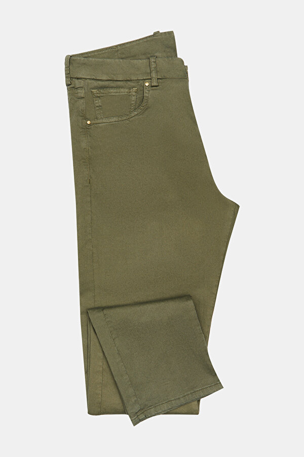 DARK GREEN TROUSERS