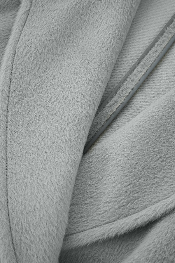 MİNT ALPACA WOOL SHORT REEFER JACKET 6