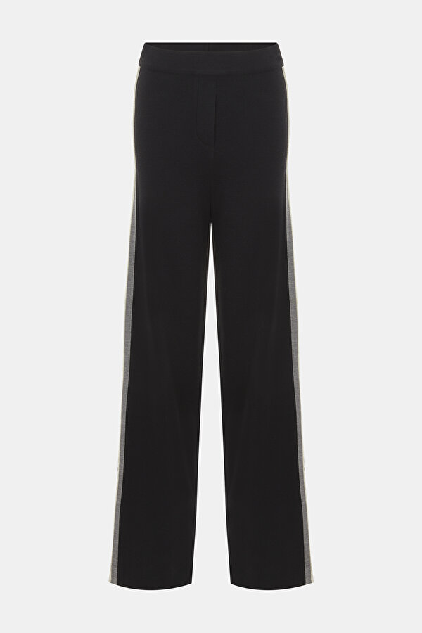 GREY WIDE LEG TROUSERS