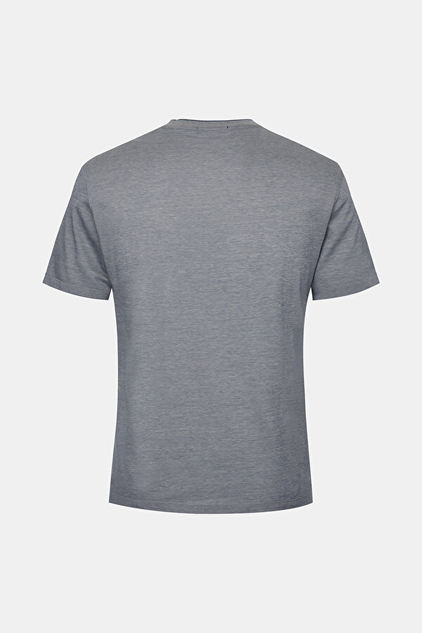 ECRU BASIC / ROUND NECKLINE SHORT SLEEVE TSHIRT 2