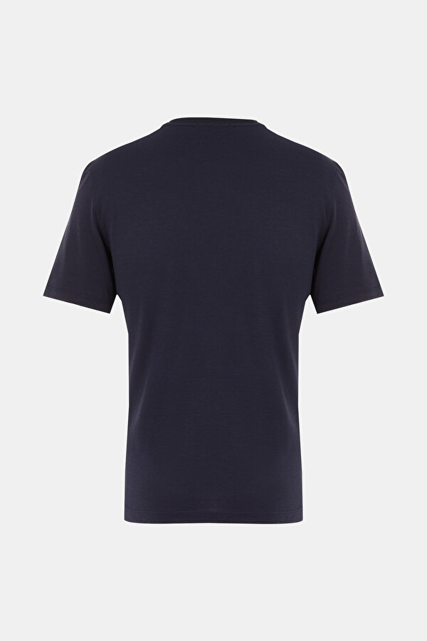 SIYAH O YAKA KISA KOLLU T-SHIRT 2