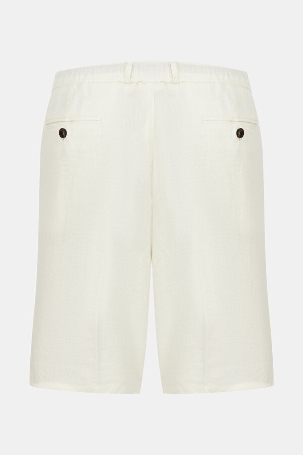 WHITE LINEN BERMUDA 2