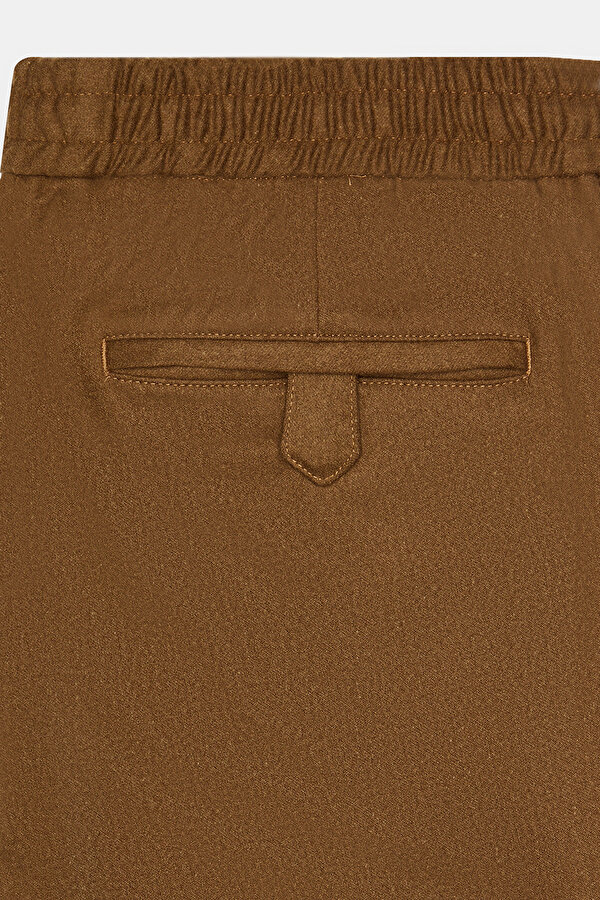 CAMEL DÜZ FLANEL PANTOLON 6