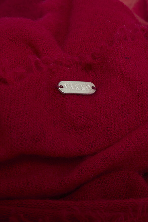 ECRU DEGRADE DESIGN CASHMERE SHAWL 2