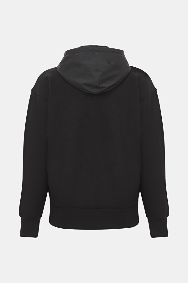 BLACK HOODIE SWEATSHIRT 2