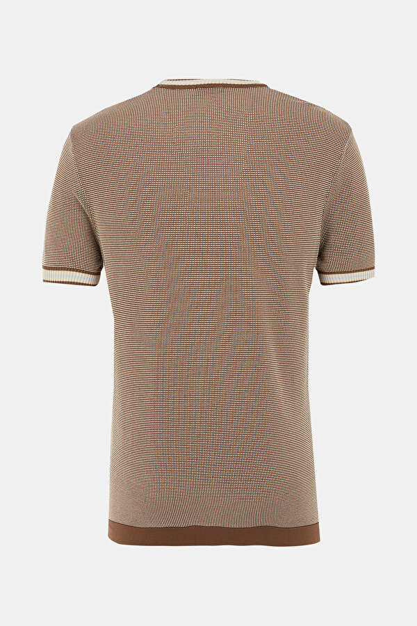 MINK BASIC / ROUND NECKLINE TRICOT JERSEY 2