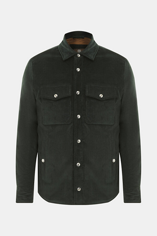DARK GREEN COAT